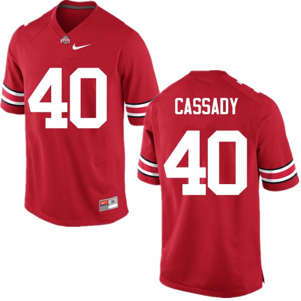 Ohio State Buckeyes #40 Howard Cassady Men College Jersey Red OSU78295